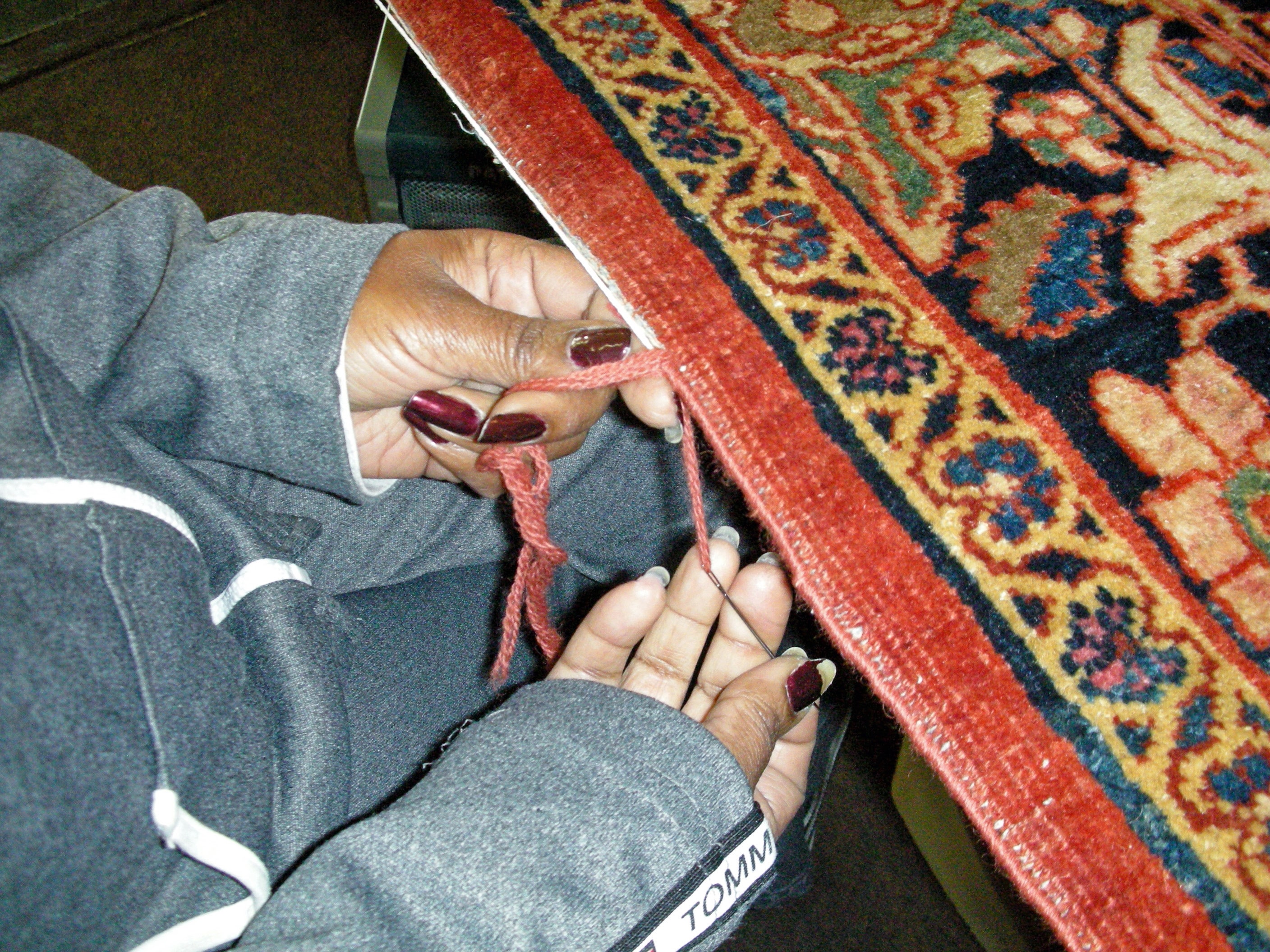 Professional Area Rug Repairs with Oriental Rug Cleaning Co.